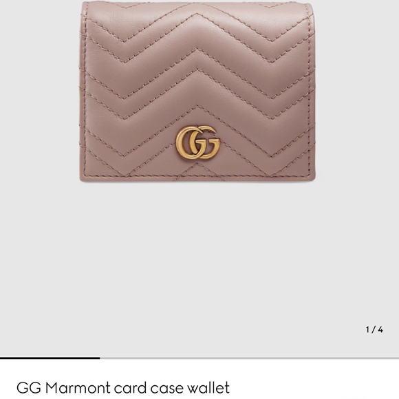 Gucci Dusty pink marmont wallet